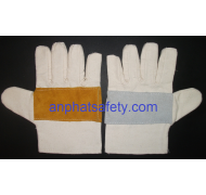 GTV013: Găng tay vải bạt sử dụng 2 mặt